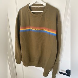 Cotopaxi On The Horizon Crew Sweatshirt Men’s XXL | Oak Color